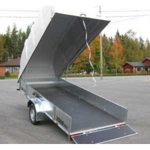 Kuomukärry JJ-TRAILER 3500 PRO - 350x150cm