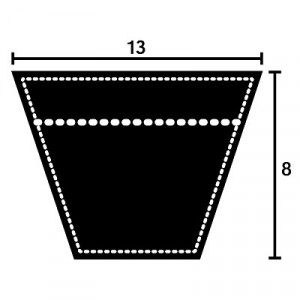 KIILAHIHNA LG 13X1168MM LA KEVLAR