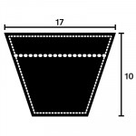 KIILAHIHNA LG 17X1346MM LA KEVLAR