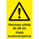 OPASTE 200X300 MELUTASO YLITTÄÄ 85DB KÄYTÄ