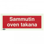 OPASTE JV 200X80 SAMMUTIN OVEN TAKANA, MUOVI