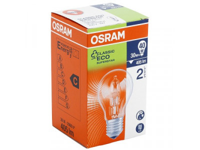 OSRAM HALOGEN ECO CLASSIC A 30W E27