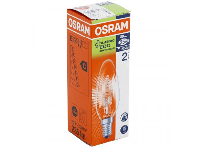 OSRAM KYNTTILÄLAMPPU ECO 20W 230V E14