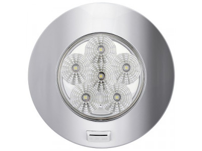 SISÄVALO LED 6W 12/24V PYÖREÄ