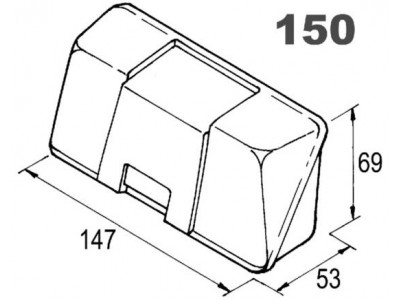 Carry-All Box 150, 147x69x53cm